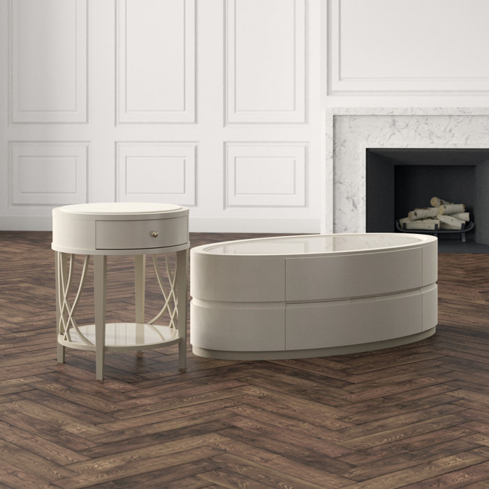 Caracole Compositions Adela 2 Piece Living Room Table Set & Reviews